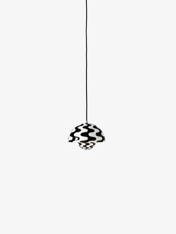 Flowerpot VP1 pendel - Black-white pattern - &Tradition