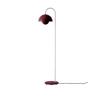 Flowerpot VP12 golvlampa - Dark plum - &Tradition