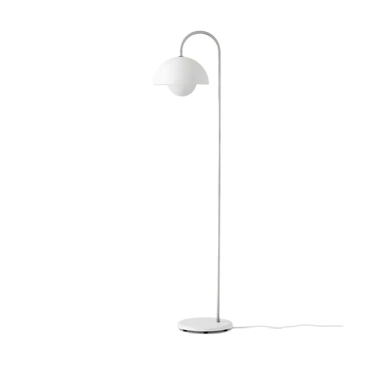 Flowerpot VP12 golvlampa - Matt white - &Tradition