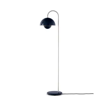 Flowerpot VP12 golvlampa - Steel blue - &Tradition