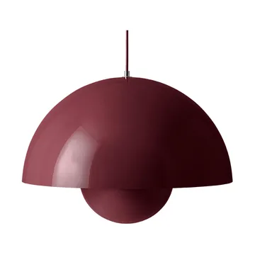 Flowerpot VP2 pendel stor - Dark plum - &Tradition