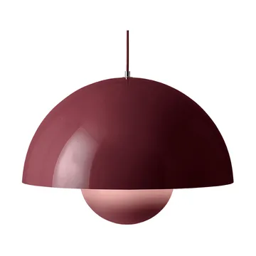 Flowerpot VP2 pendel stor - Dark plum - &Tradition