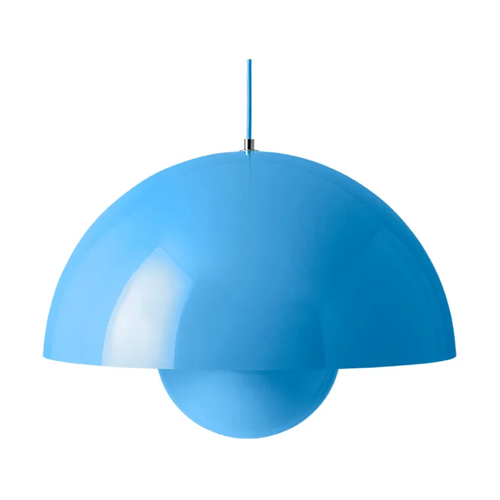 Flowerpot VP2 pendel stor - Swim blue - &Tradition