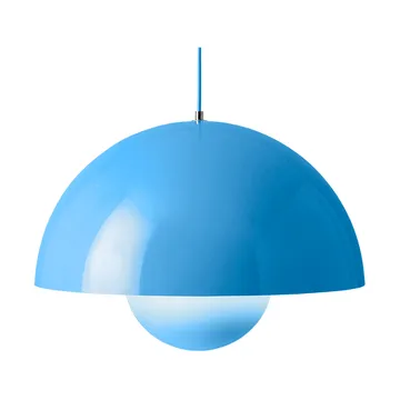 Flowerpot VP2 pendel stor - Swim blue - &Tradition