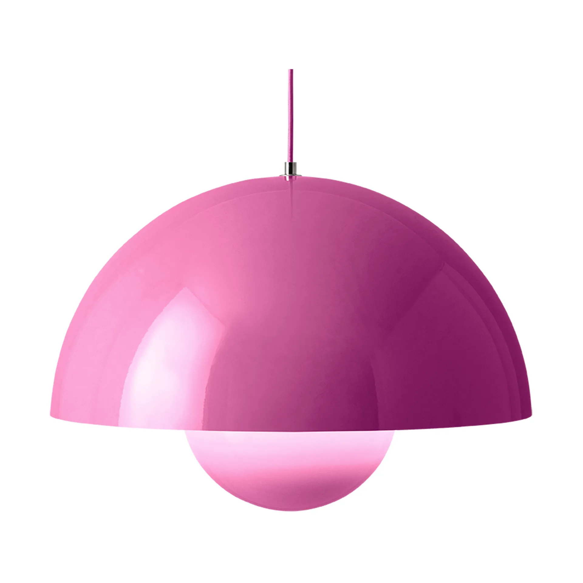 Flowerpot VP2 pendel stor, Tangy pink &Tradition