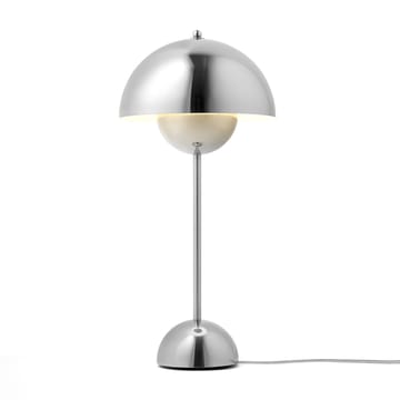 Flowerpot VP3 bordslampa - Chrome-plated - &Tradition