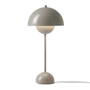 Flowerpot VP3 bordslampa - grå-beige - &Tradition