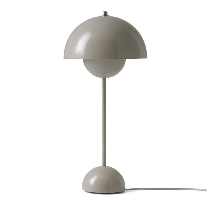 Flowerpot VP3 bordslampa - grå-beige - &Tradition