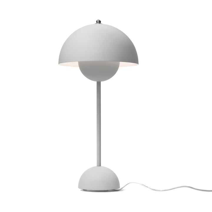 Flowerpot VP3 bordslampa - matt ljusgrå - &Tradition