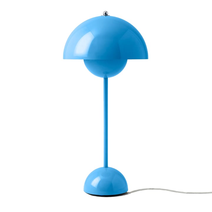 Flowerpot VP3 bordslampa - Swim blue - &Tradition