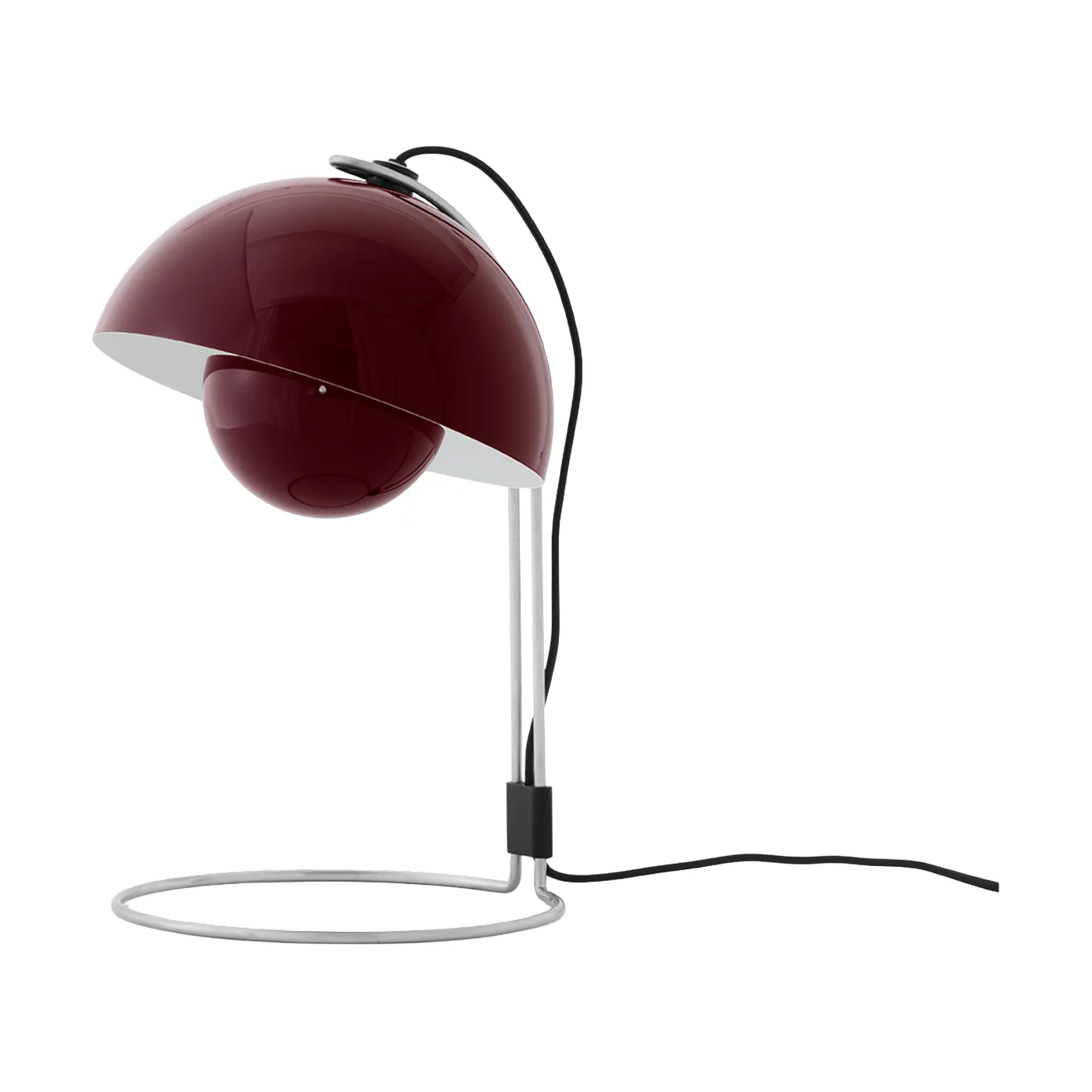 Flowerpot VP4 bordslampa, Dark plum &Tradition