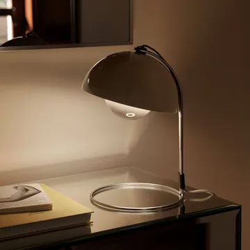 Flowerpot VP4 bordslampa - Grey beige - &Tradition