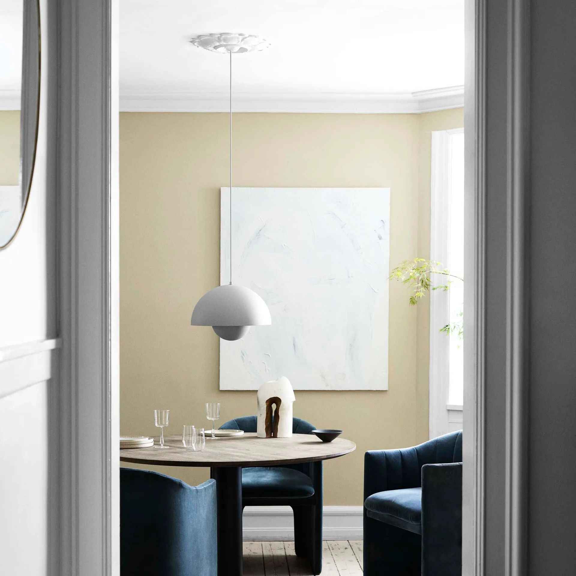 Flowerpot VP7 pendel, Matt ljusgrå &Tradition