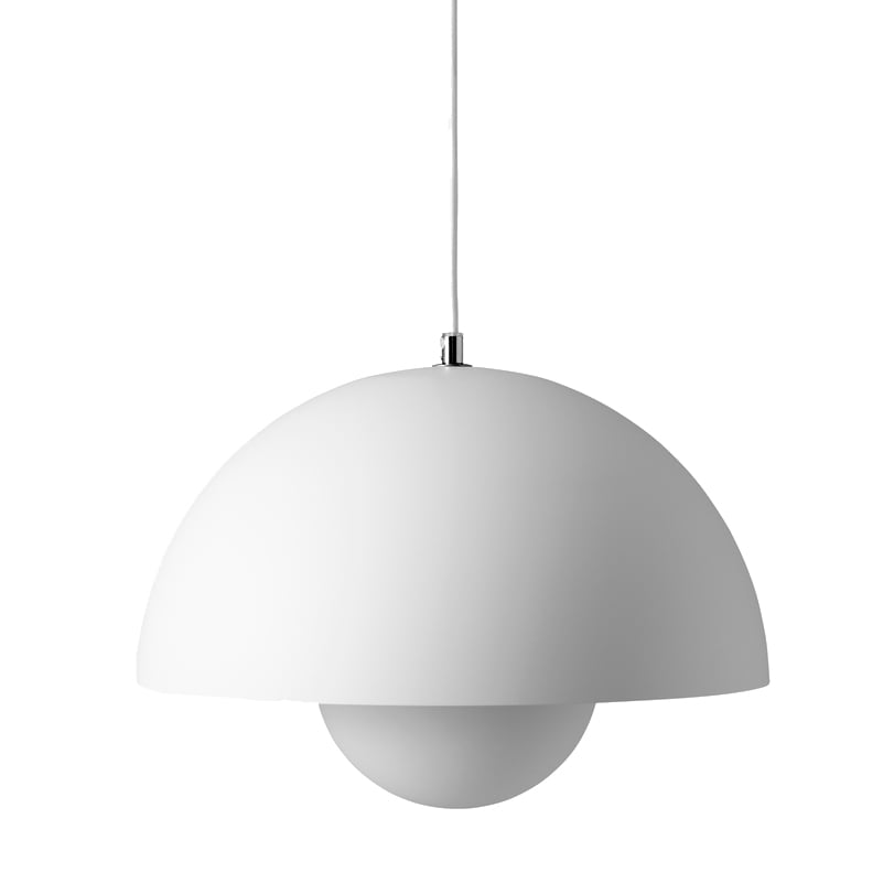 &Tradition Flowerpot VP7 pendel Matt vit | Skandinavisk Design | Taklampor & Pendlar | Vit