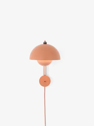 Flowerpot VP8 vägglampa - Beige red - &Tradition