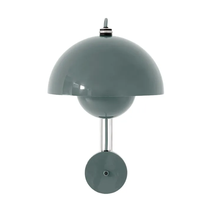 Flowerpot VP8 vägglampa - Stone blue - &Tradition