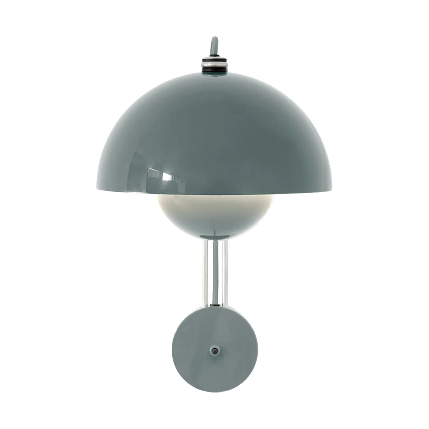 Flowerpot VP8 vägglampa, Stone blue &Tradition
