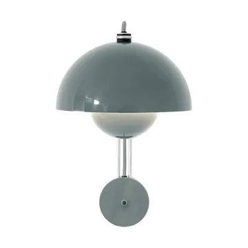 Flowerpot VP8 vägglampa - Stone blue - &Tradition