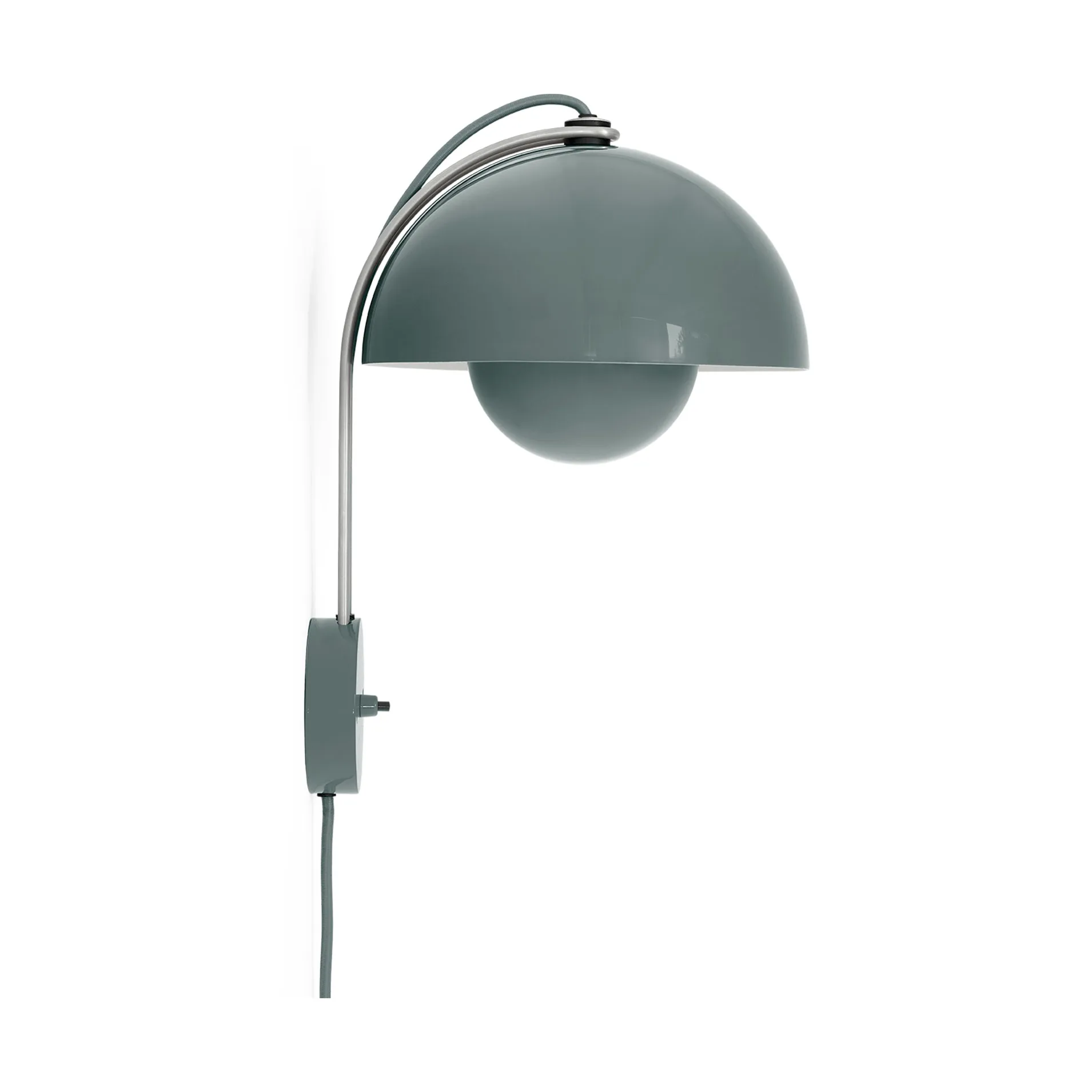 Flowerpot VP8 vägglampa, Stone blue &Tradition