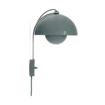 Flowerpot VP8 vägglampa - Stone blue - &Tradition