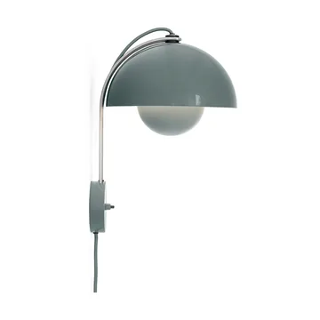 Flowerpot VP8 vägglampa - Stone blue - &Tradition