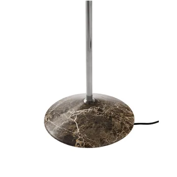 Gio LN 28 golvlampa - Mörk krom, marmo - &Tradition
