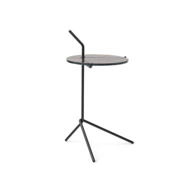 Halten SH9 sidobord - Smoked glass-warm black - &Tradition