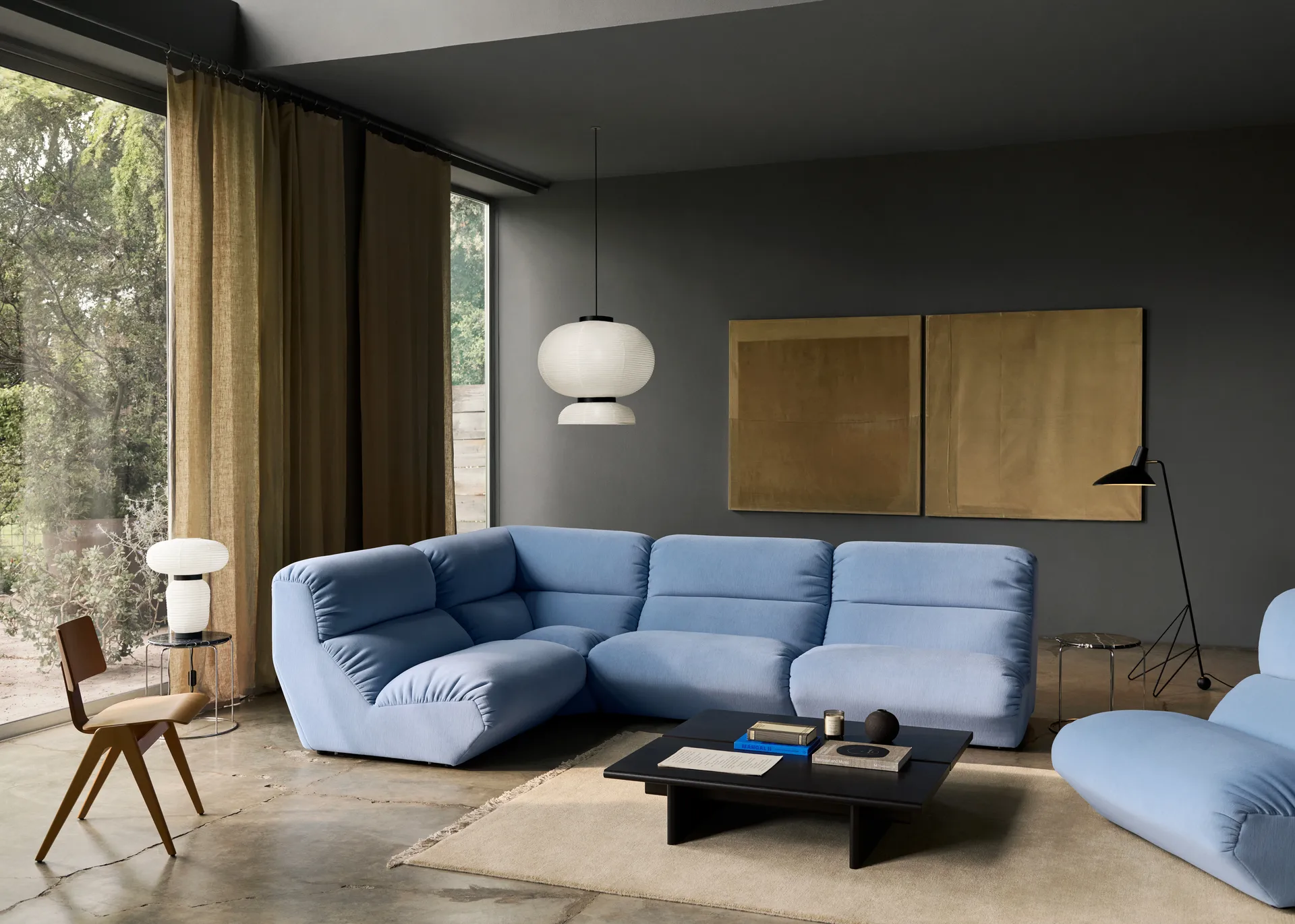 Hi Lo modulsoffa konfiguration C Gentle 0733,  &Tradition