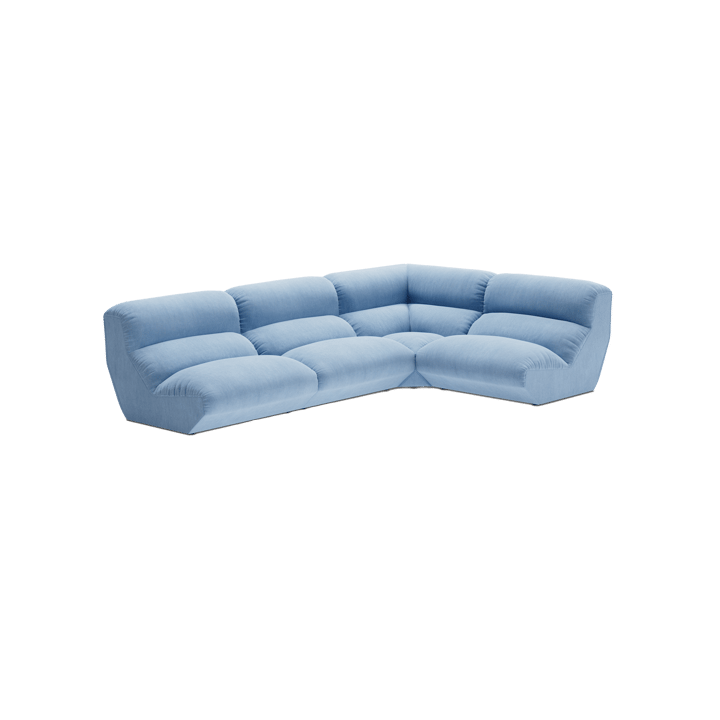 Hi Lo modulsoffa konfiguration E Gentle 0733 - undefined - &Tradition