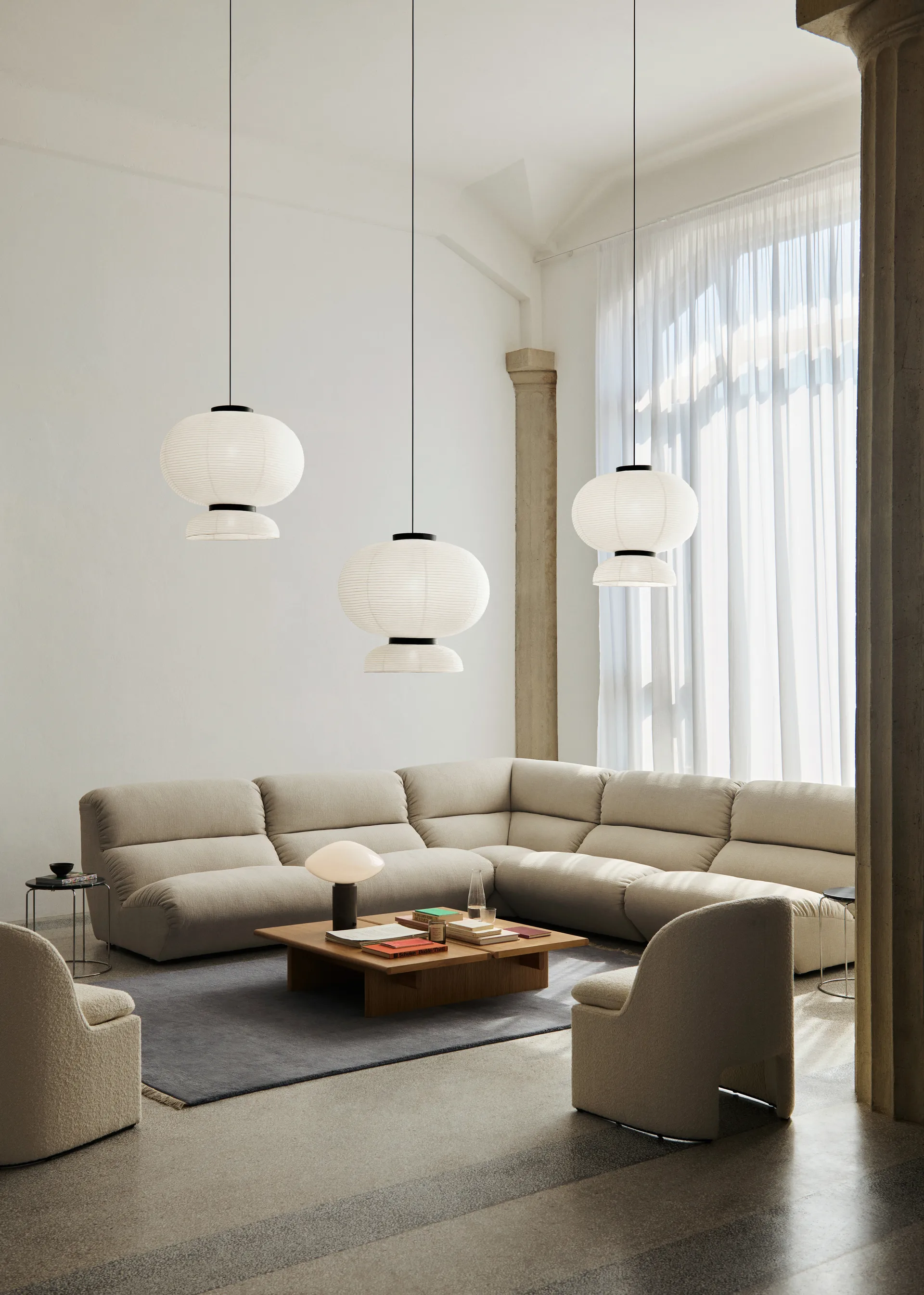 Hi Lo modulsoffa konfiguration G Grain 61229,  &Tradition