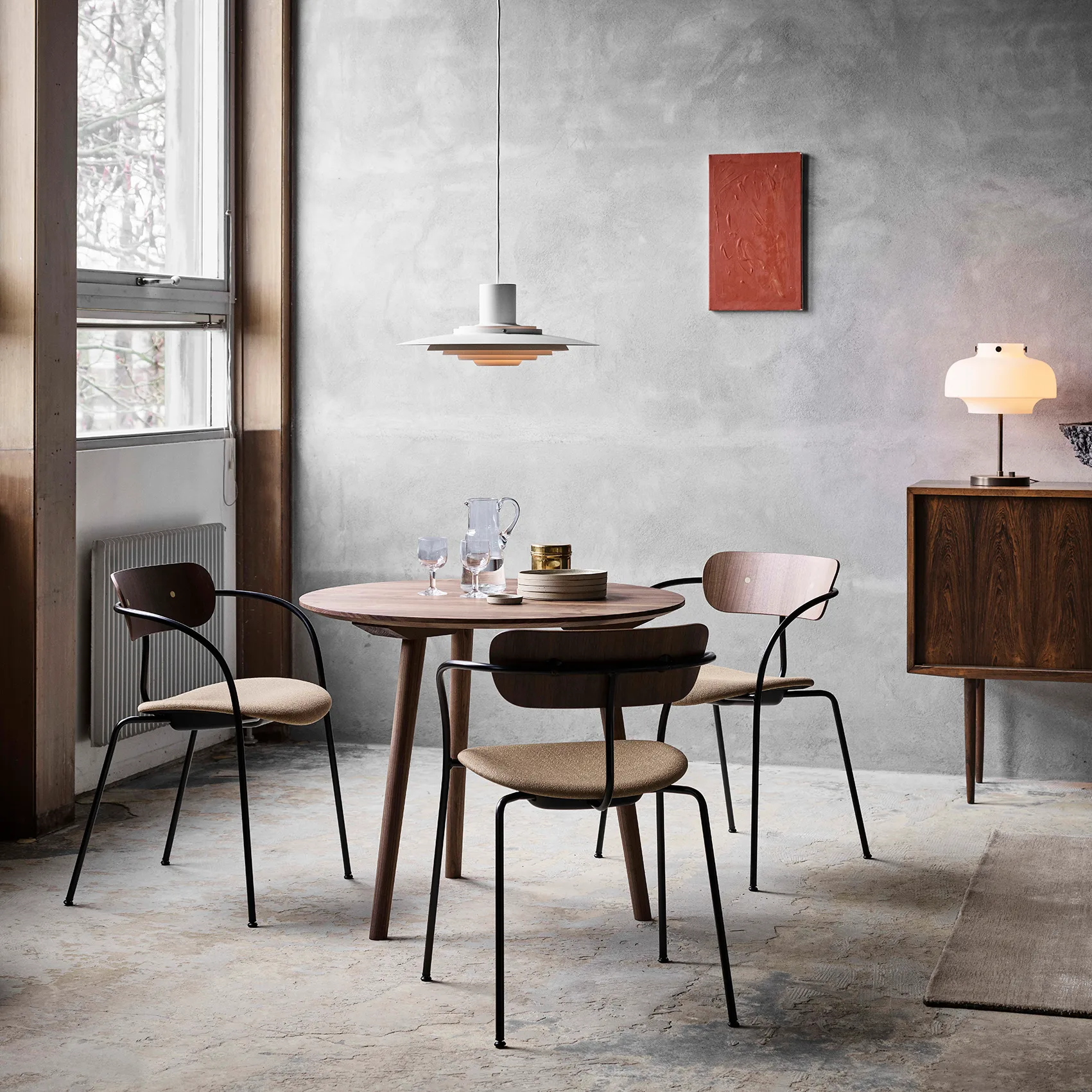 In Between bord SK3, Valnöt &Tradition