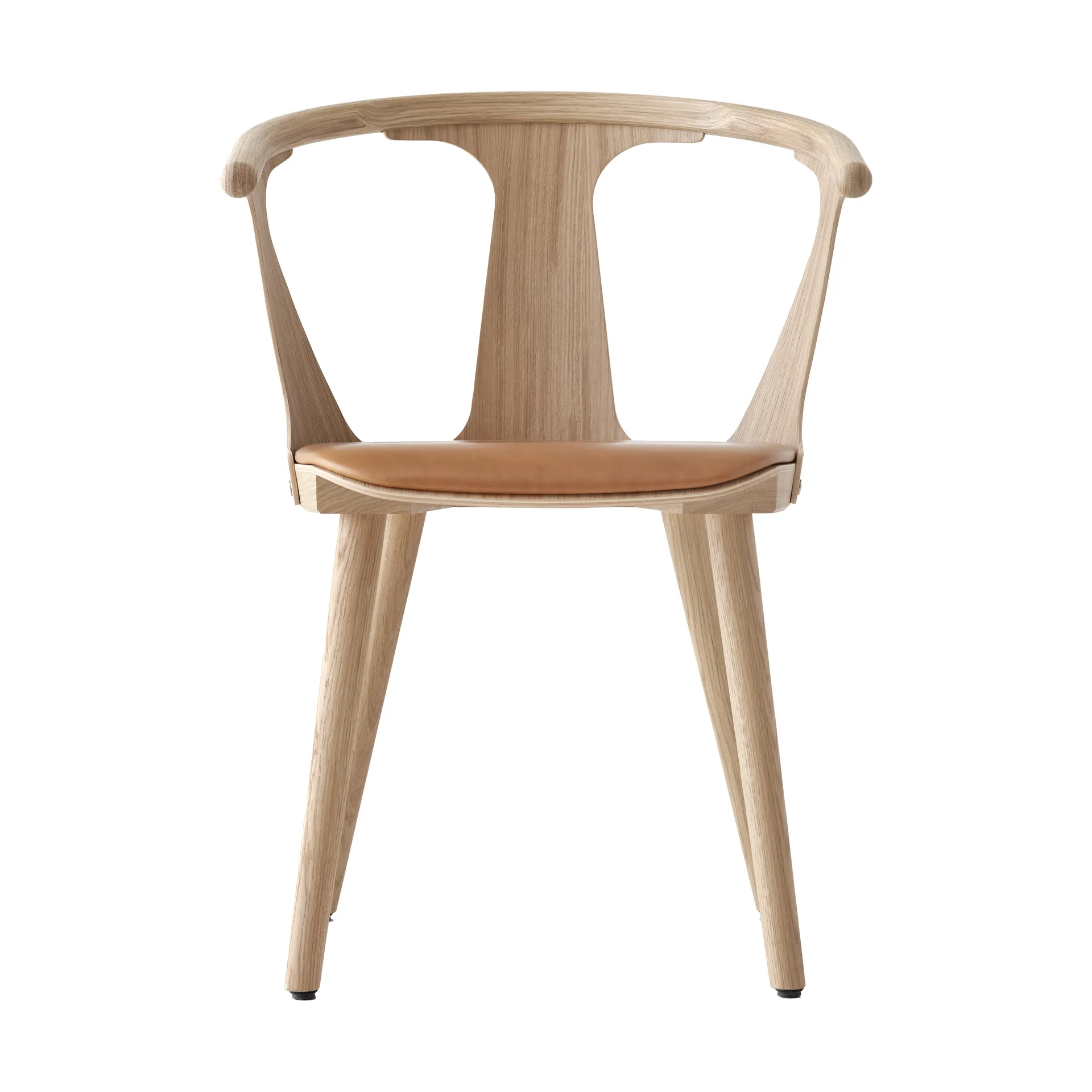 In Between SK2 stol, Oljad ek-Noble cognac leather &Tradition