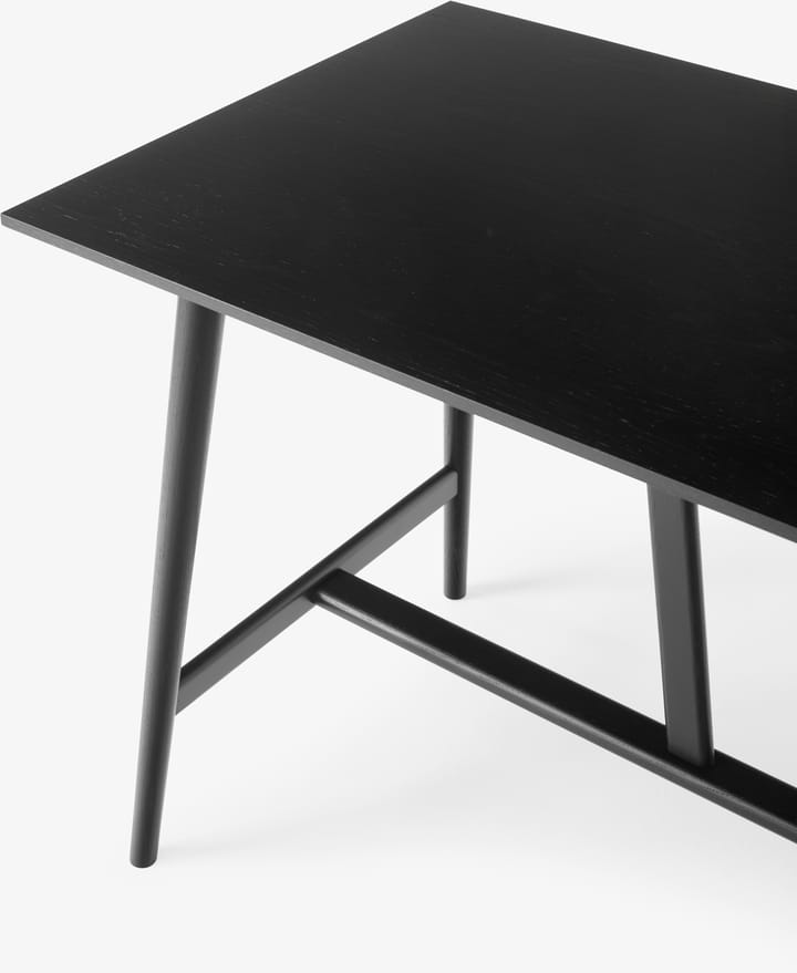 In Between SK26 Counter Table barbord 190x80x95 cm, Black laquered oak &Tradition