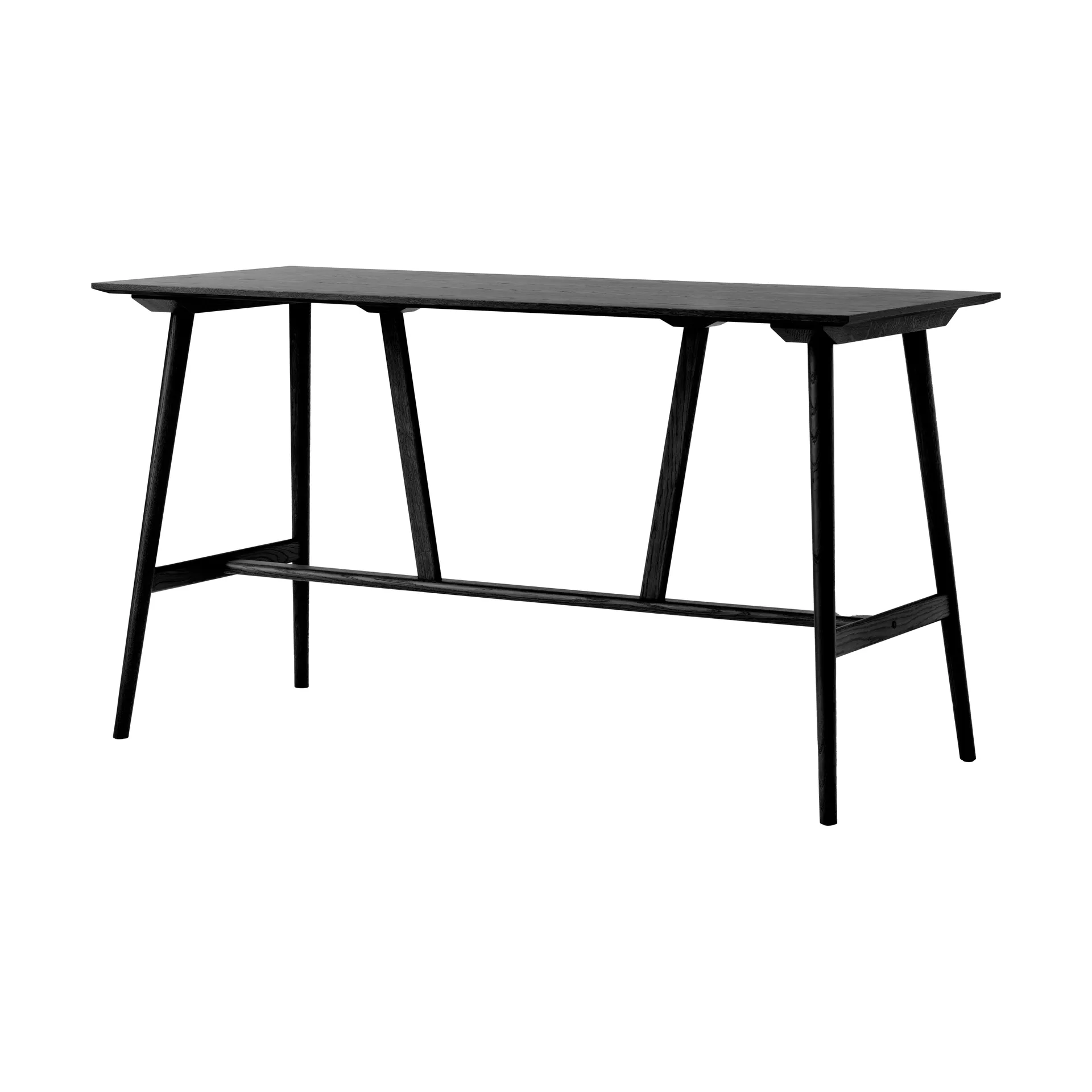 In Between SK28 Bar Table barbord 190x80x105 cm, Svartlackad ek &Tradition