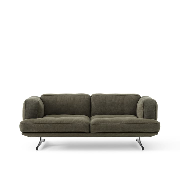Inland AV22 soffa 2-sits - Clay 0014-warm black - &Tradition