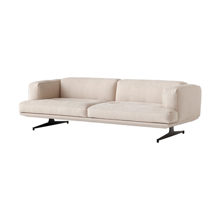 Inland AV23 3-sits soffa - Clay 0011-warm black - &Tradition