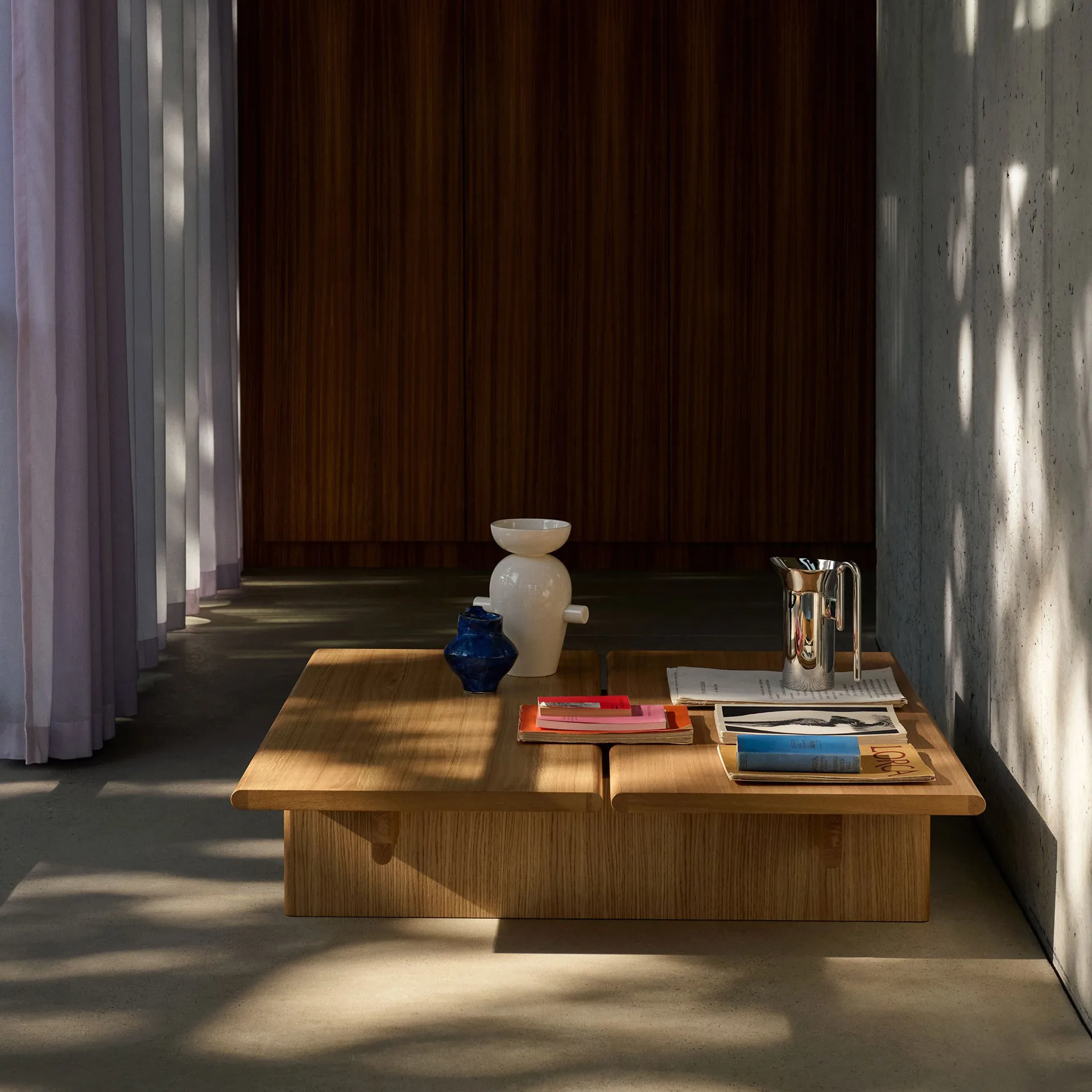 Ita OS4 soffbord 110x110 cm, Oak &Tradition