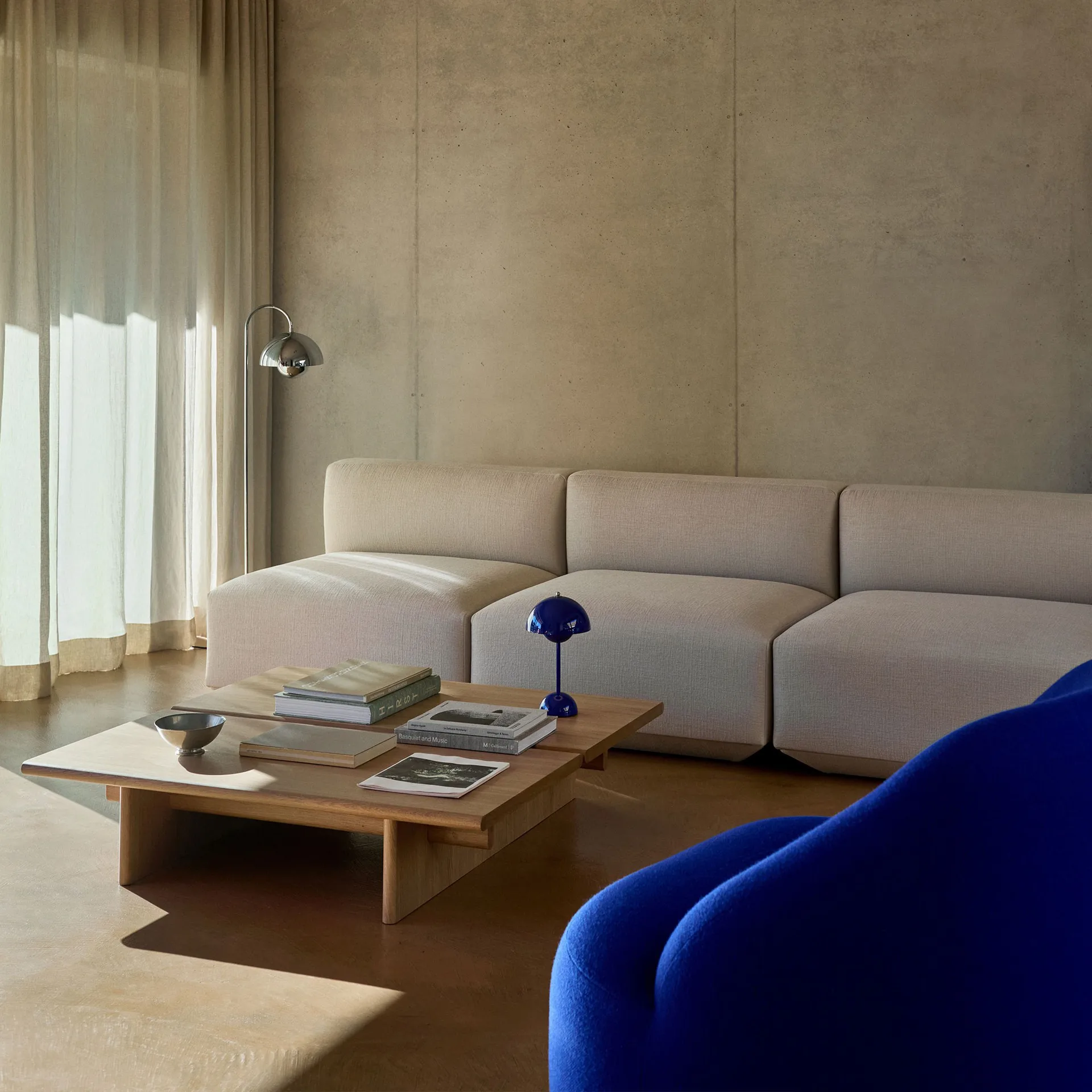 Ita OS4 soffbord 110x110 cm, Oak &Tradition