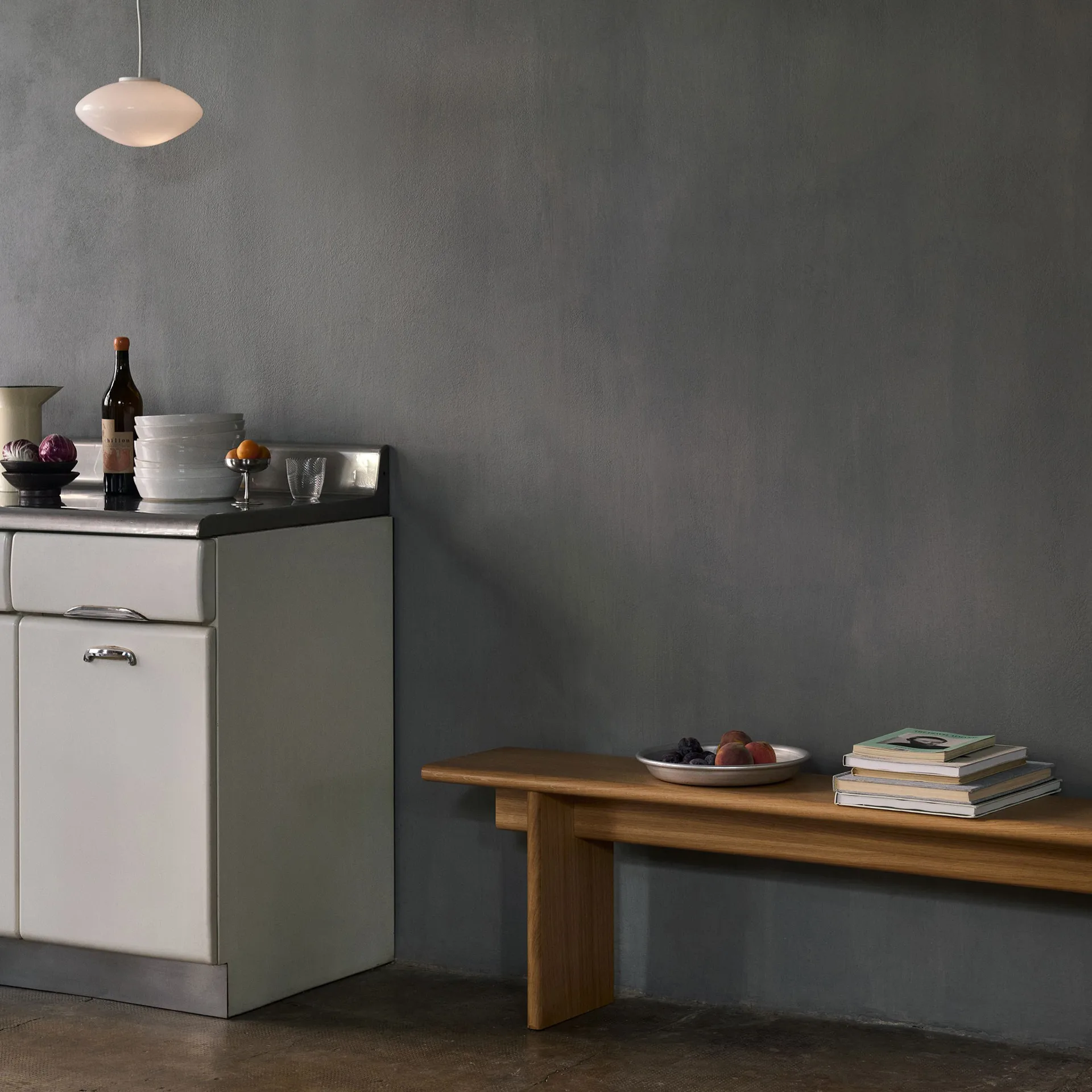 Ita OS5 bänk 170 cm, Oak &Tradition