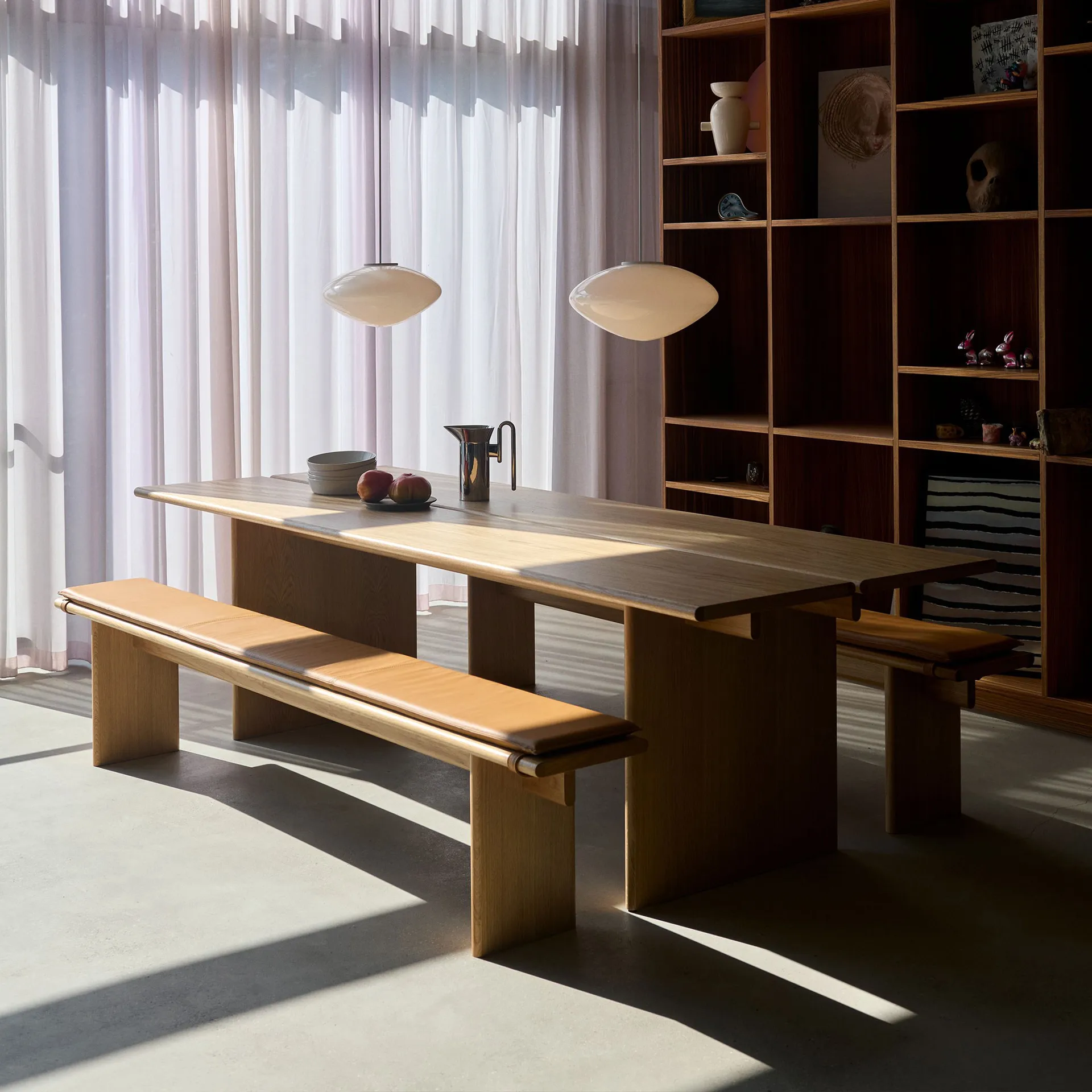 Ita OS6 bänk 230 cm, Oak &Tradition