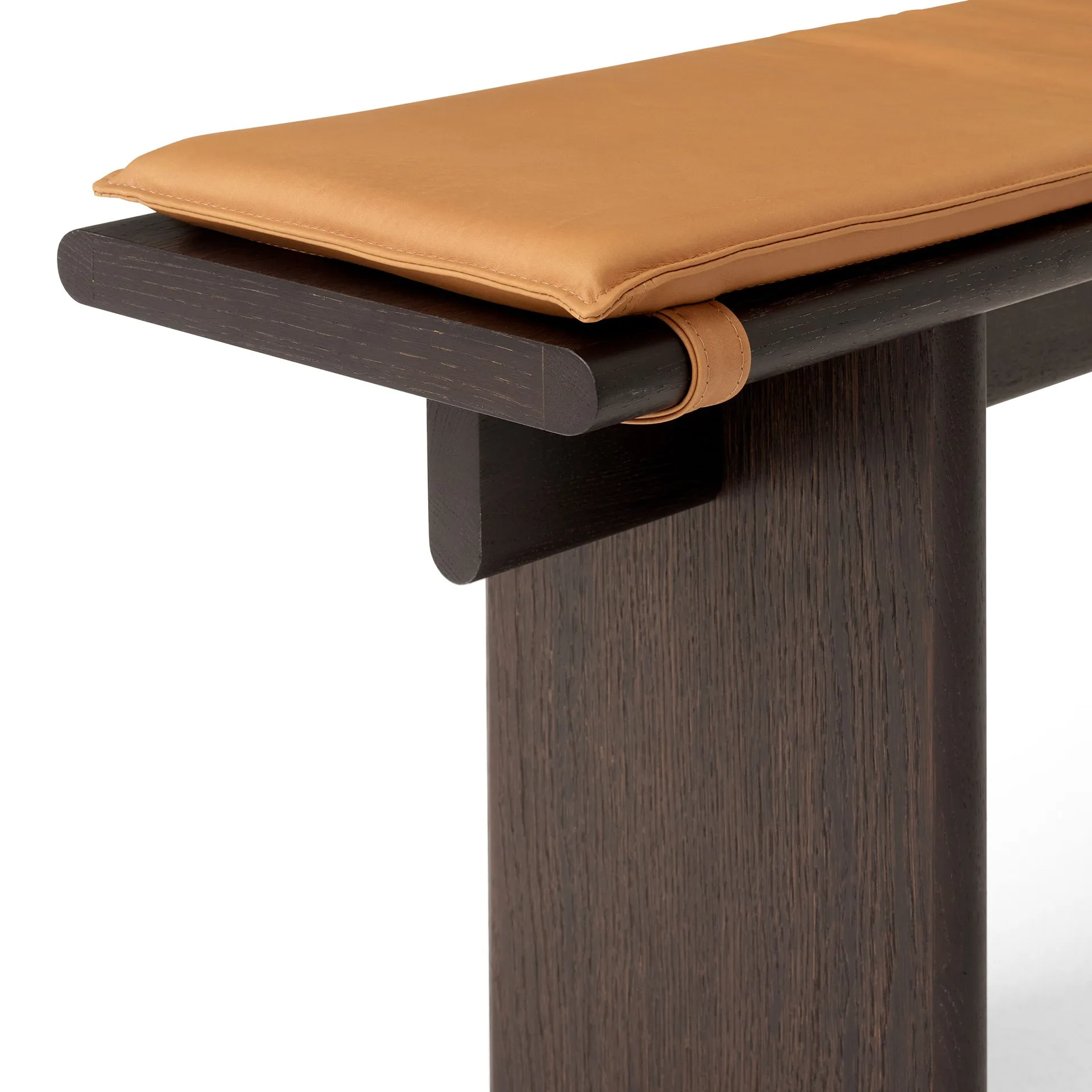 Ita OS6 sittdyna till bänk 230 cm, Noble leather congnac &Tradition