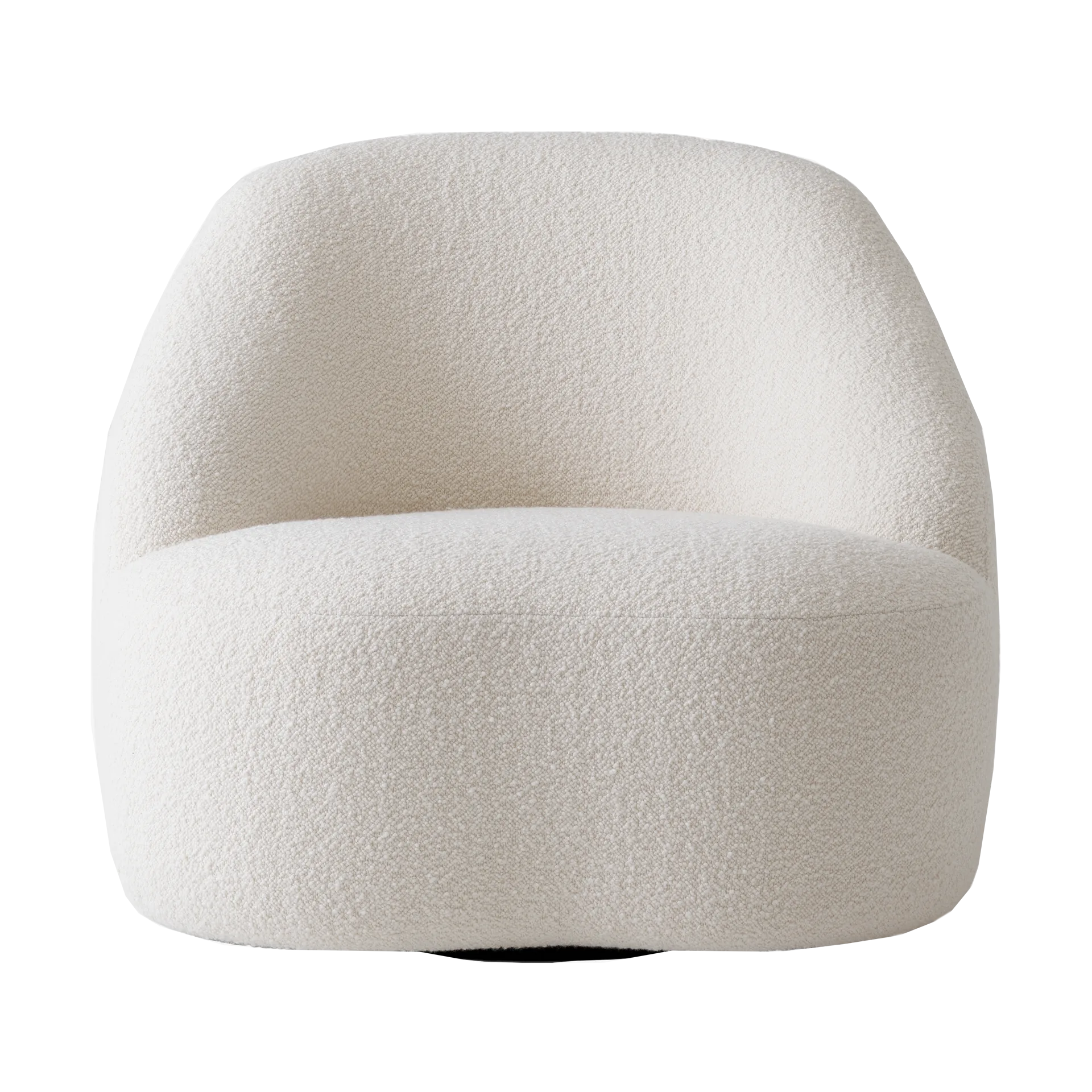 Margas LC2 fåtölj, Karakorum 001-black swivel &Tradition