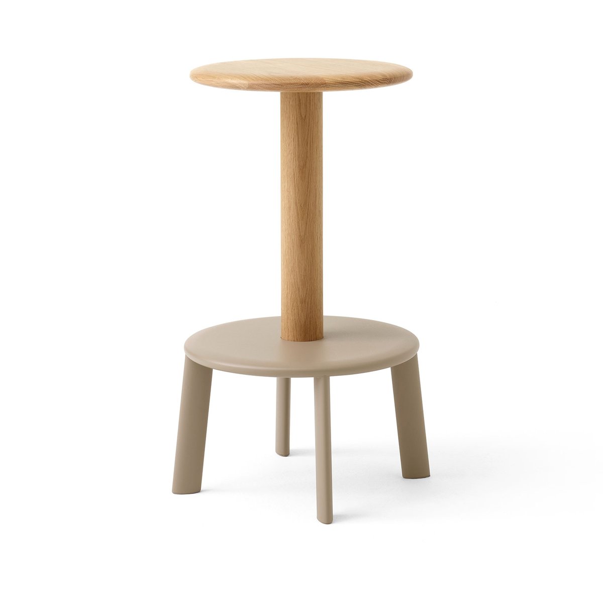 &Tradition Massif AV39 barstol Oak-grey beige | Skandinavisk Design | Barstolar | Beige