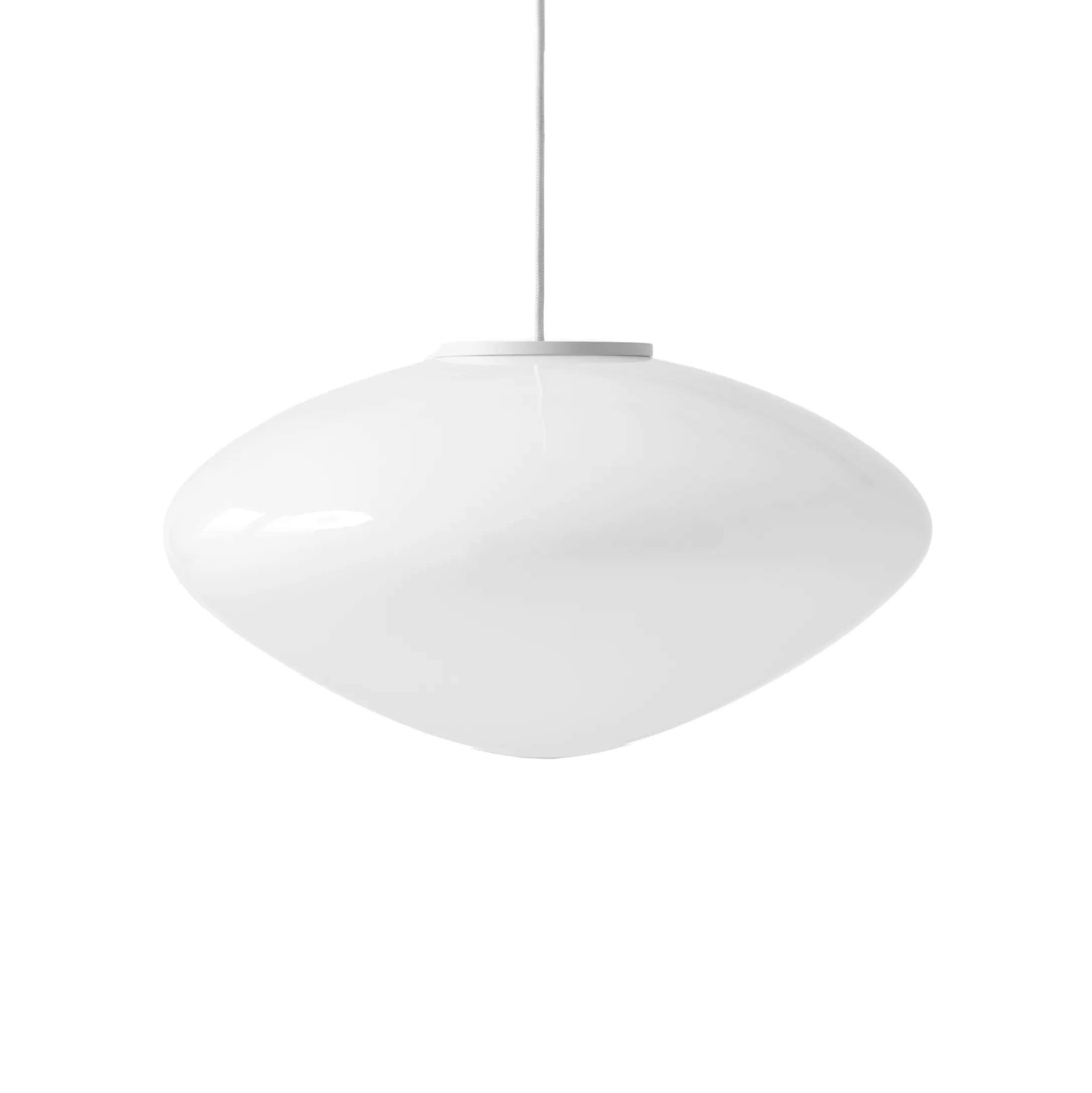 Mist AP16 taklampa Ø37 cm, Matt White, Glass