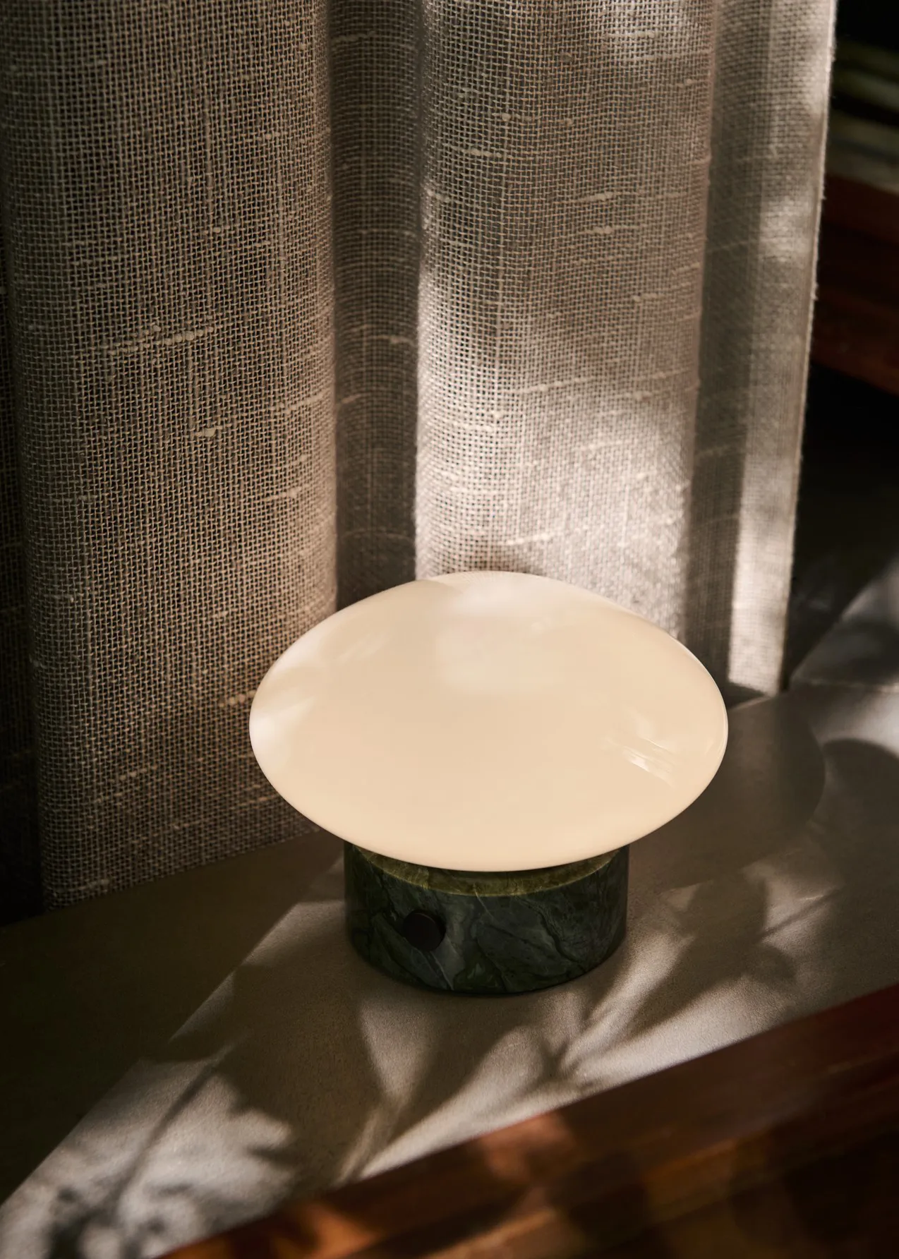 Mist AP21 portabel lampa 12 cm, Verde Guatemala-opal glass &Tradition