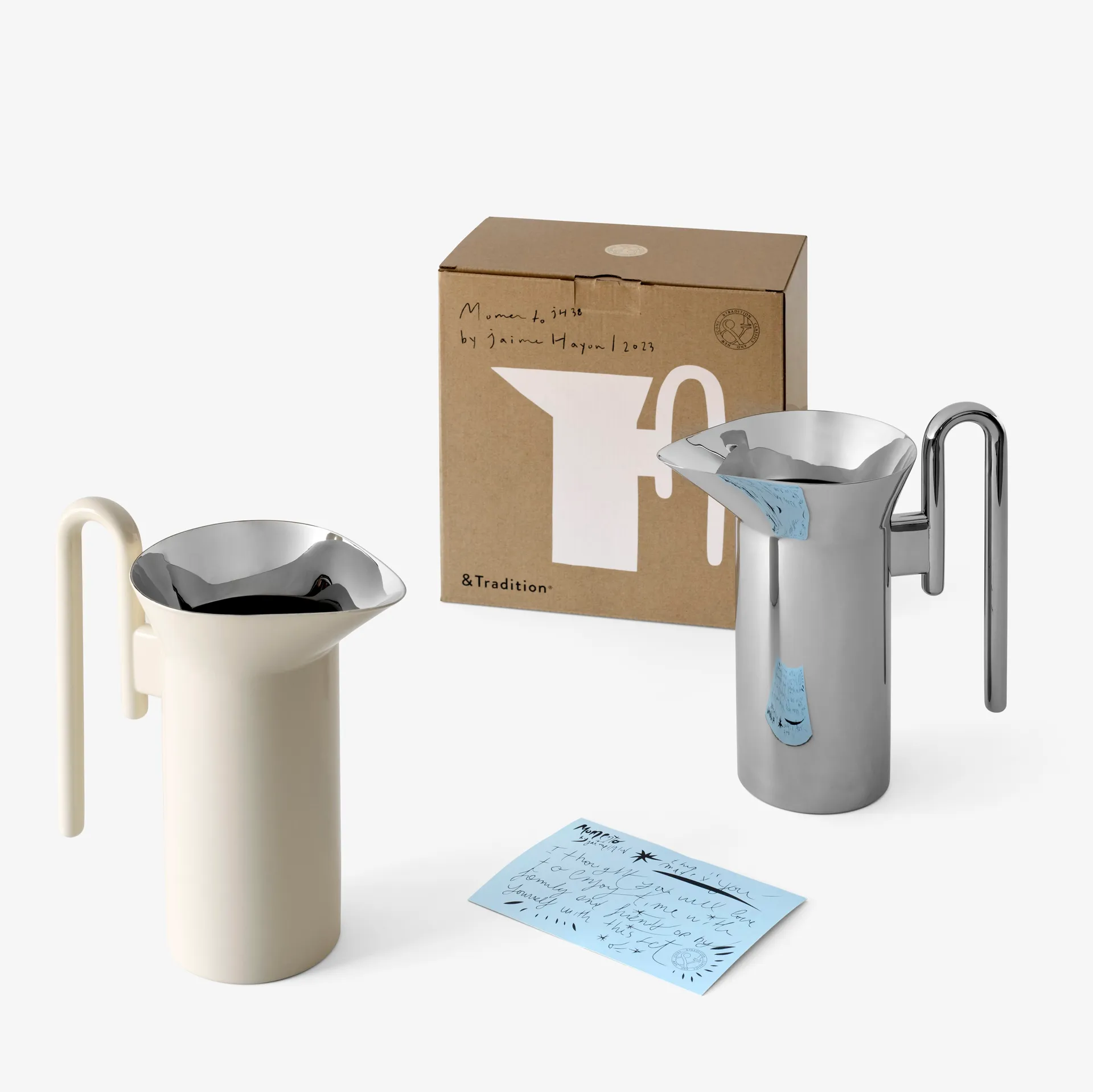 Momento JH38 kanna 1 liter, Ivory &Tradition