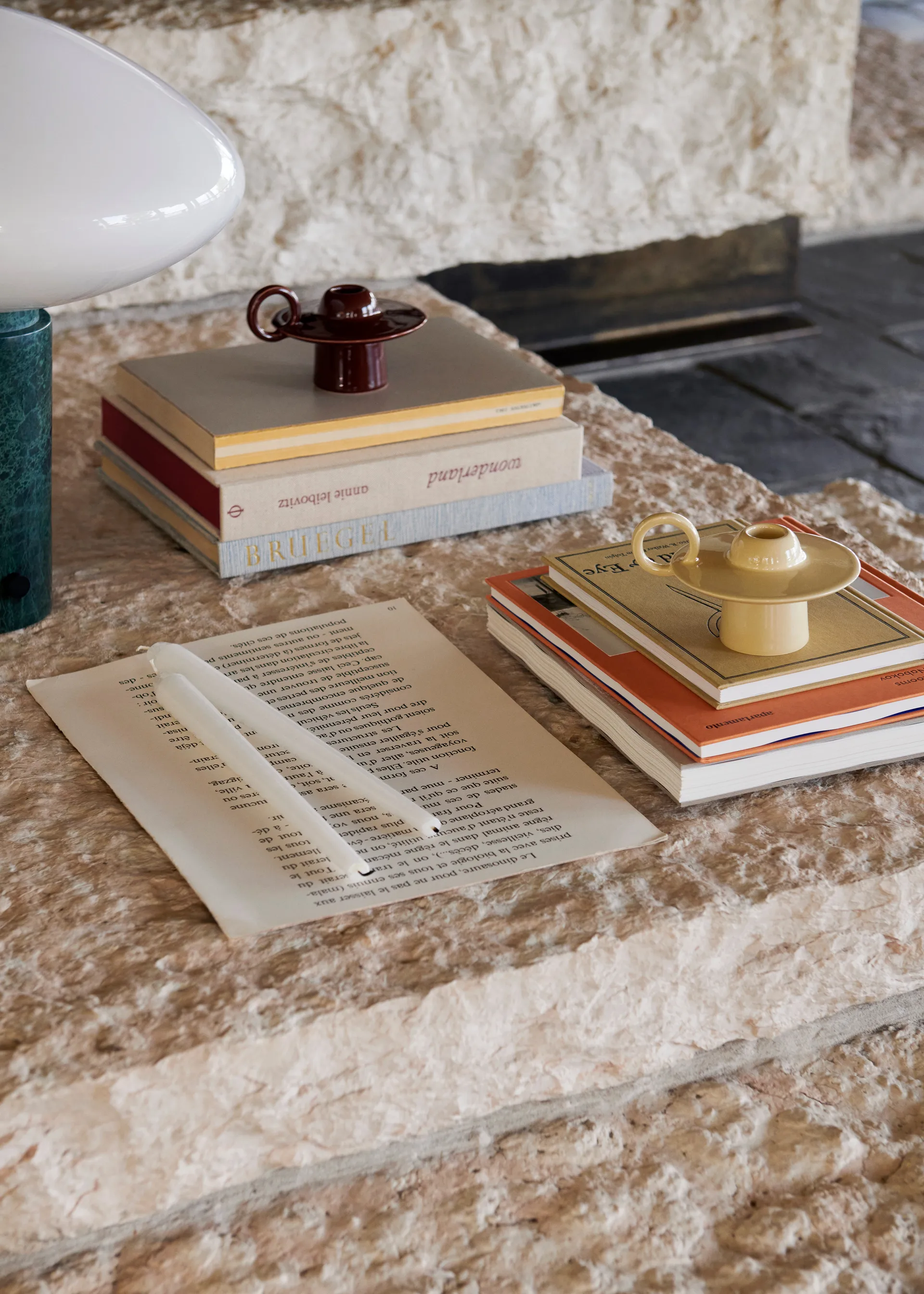 Momento JH39 ljushållare, Red Brown &Tradition