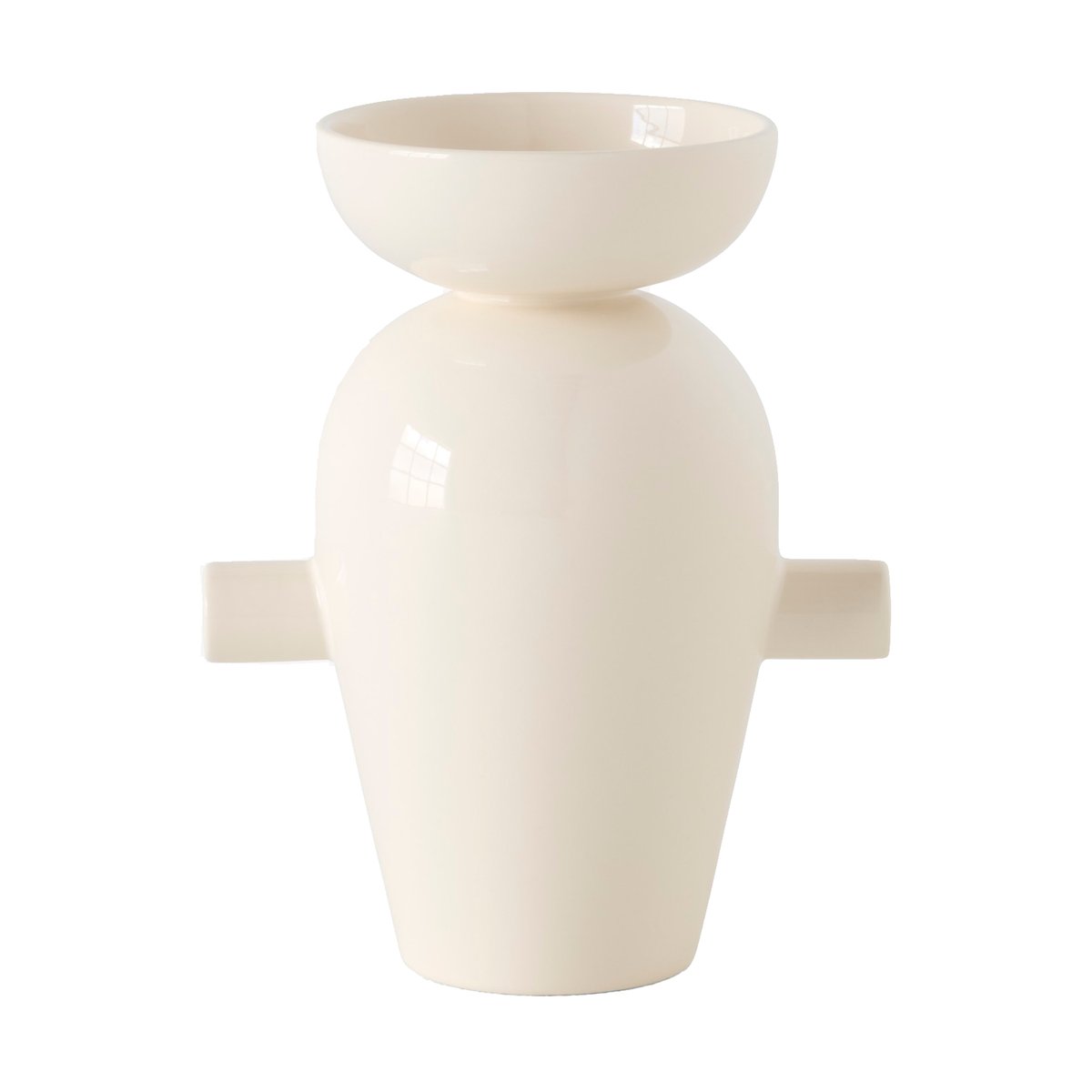&Tradition Momento JH40 vas Cream | Skandinavisk Design | Vaser | Vit