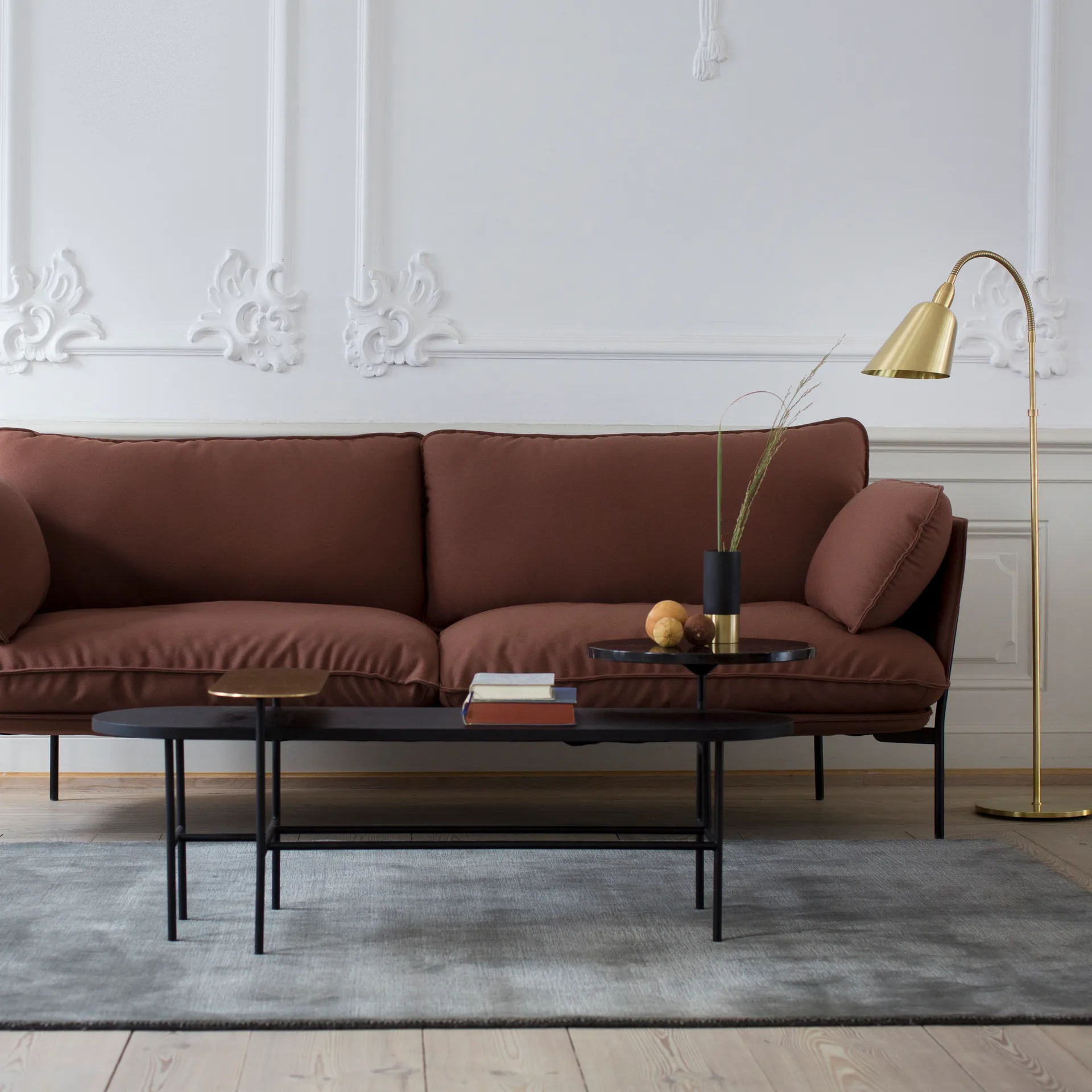 Palette soffbord JH7, svart &Tradition