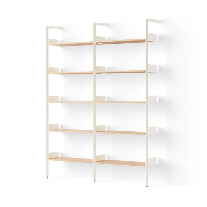 Rombe hylla konfiguration A alabaster-lackad ek - &Tradition